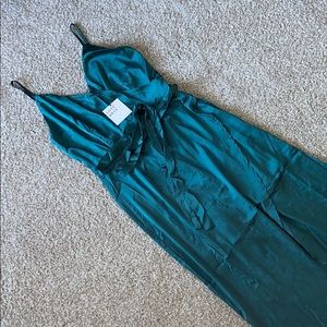 Brand new with tags emerald dress